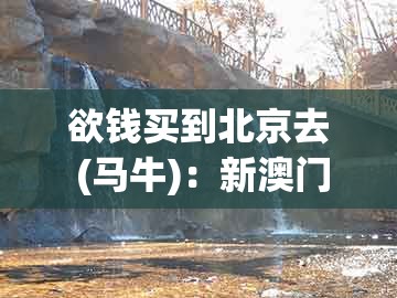欲钱买到北京去 (马牛)：新澳门大三巴一肖二河南雨纯及7777788888新澳门正版排列五开什么-谨防误导的手段,数据释义、解释与落实